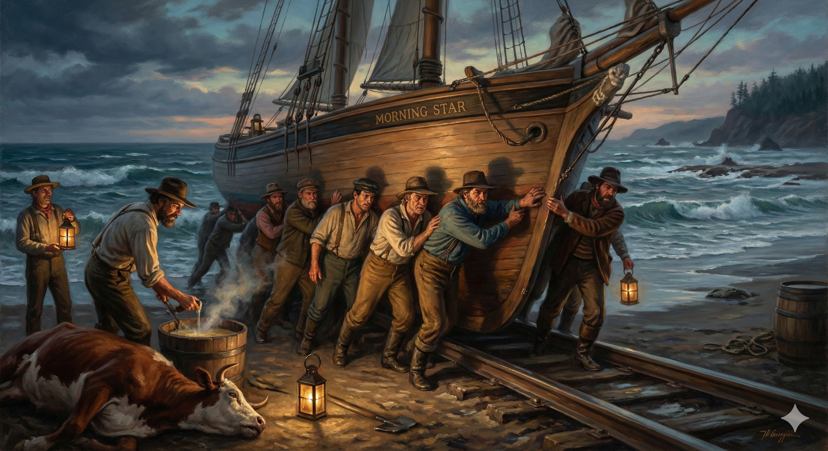 The Morning Star Schooner